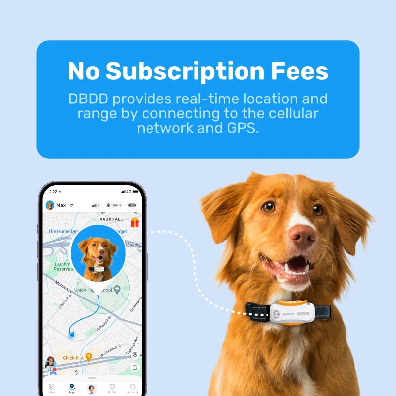 (NEW)GPS Tracker for Dogs(No Subscription Fees)