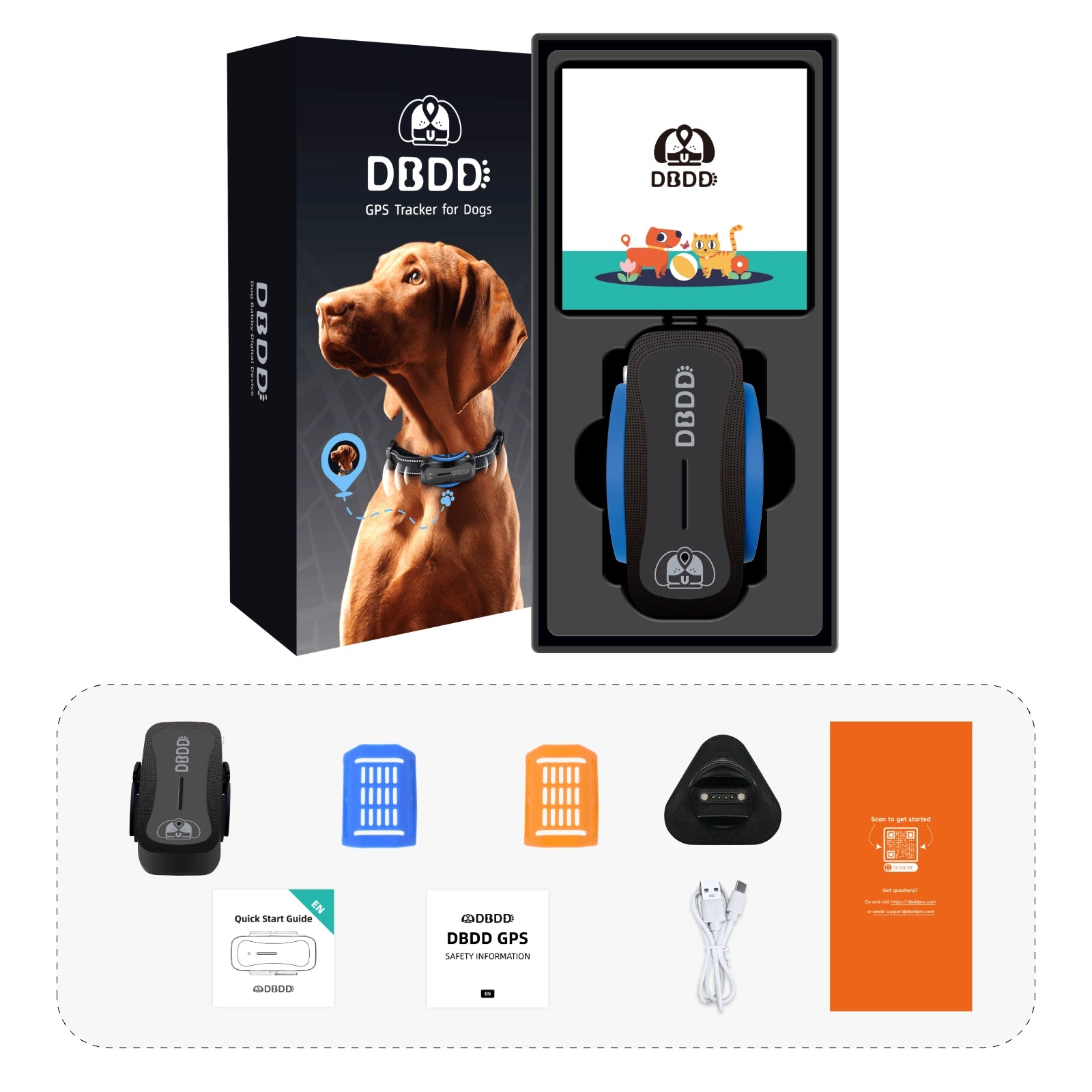 DBDD GPS Tracker for Dogs(Limited-time offer)