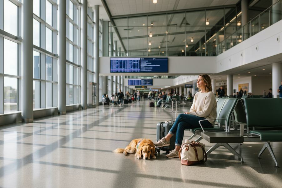 How to Handle Multi-Leg Flights with a Dog: Layover Logistics and Bathroom Breaks