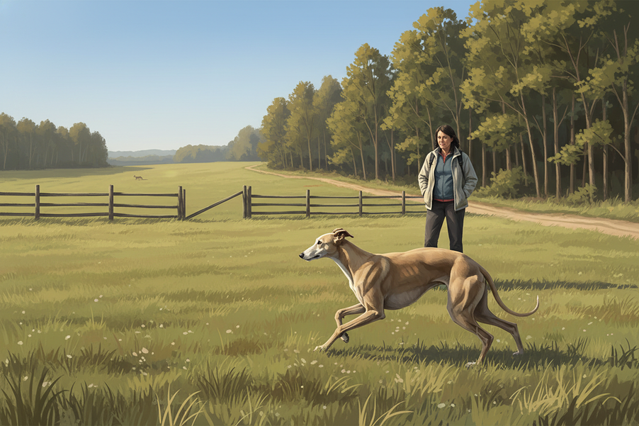 How Sighthound Vision and Prey Drive Create Unique Safety Challenges During Off-Leash Exercise