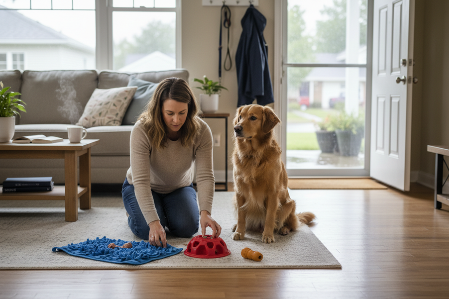 How Can Weather Disruptions to Normal Exercise Routines Trigger Behavioral Regression in Otherwise Well-Adjusted Dogs?