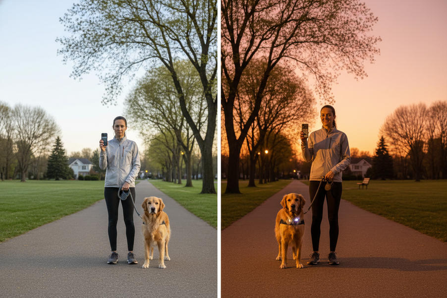 What Happens to a Dog's Behavior When Exercise Timing Shifts From Morning to Evening or Vice Versa?