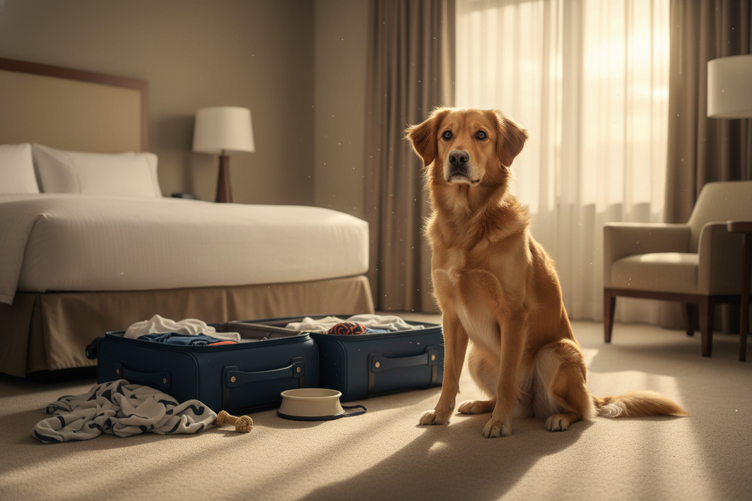 How to Manage Your Dog's Anxiety in Unfamiliar Hotel Rooms and Rentals