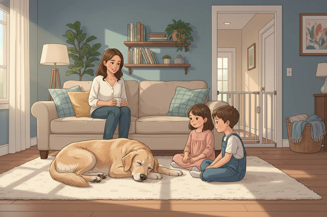 Why Does a Dog's Tolerance for Children Often Decrease as the Dog Ages Into Senior Years?