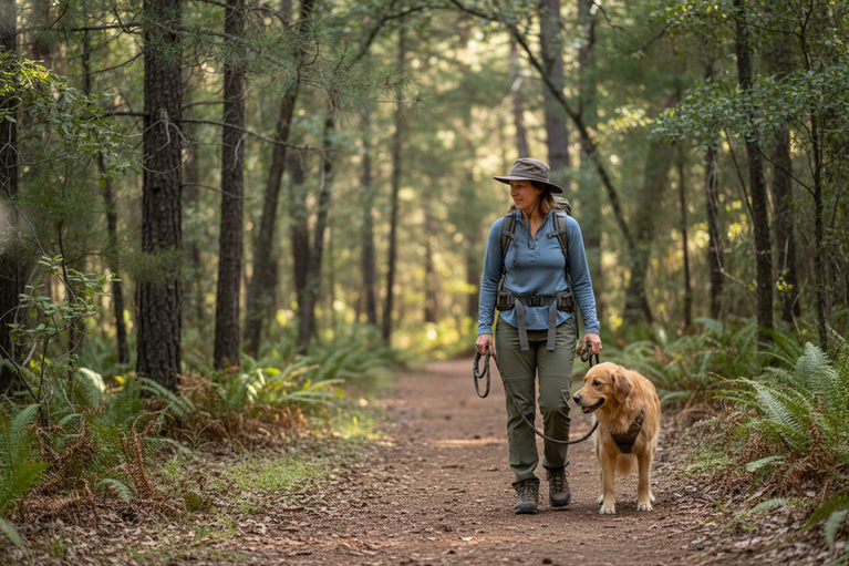 How to Train Your Dog to Stay on Trail When They're Naturally Curious About Scents