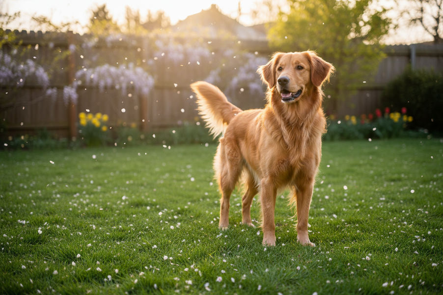 Why Does My Dog Act Hyper After the First Warm Week of Spring?