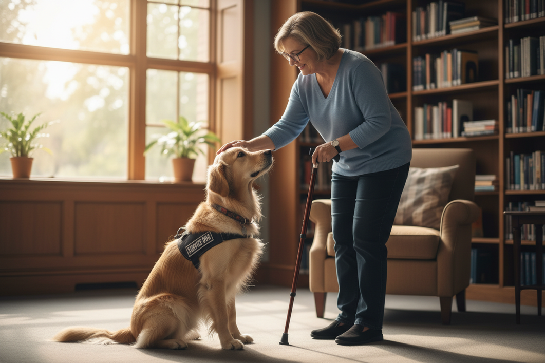 Can Service Dogs Be Trained to Recognize and Respond to Dissociative Episodes in PTSD Patients?
