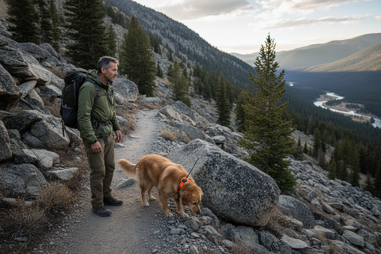 How to Manage Safety When Your Dog Loves to Explore Ahead on Mountain Trails