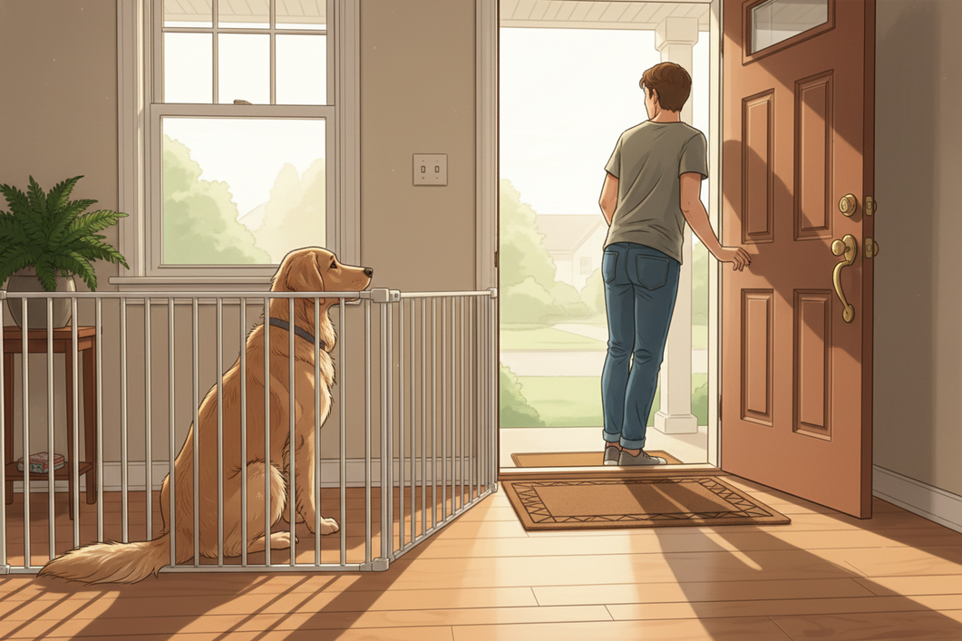 The Door-Dashing Problem: Why Some Dogs Bolt and How to Retrain the Impulse