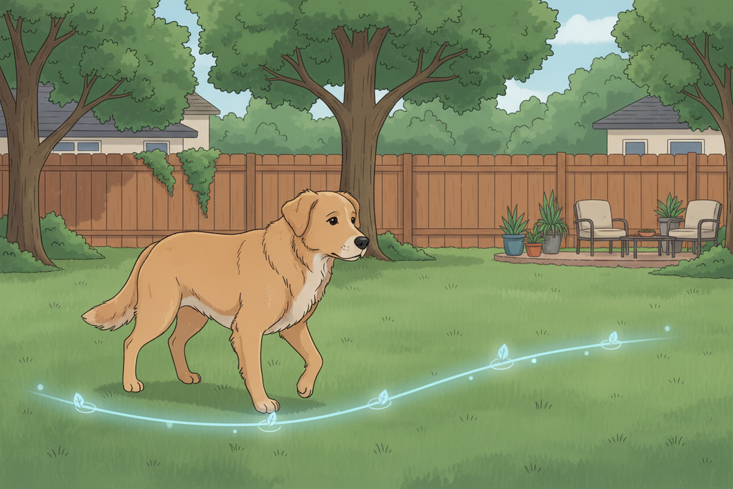 How Fast Does Your Dog Need to Move Before a Virtual Fence Can't Keep Up?