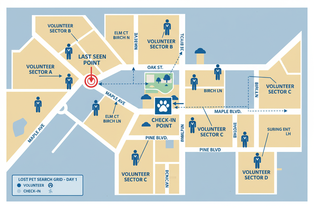 How to Organize a Neighborhood Search Grid That Actually Works