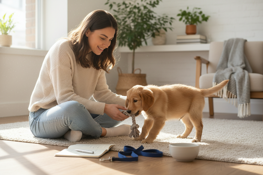 My Puppy's Stool Keeps Changing—What's Normal During the First 8 Weeks at Home?