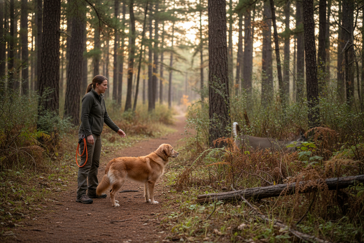 What to Do When Your Dog Chases Wildlife During Off-Leash Trail Time