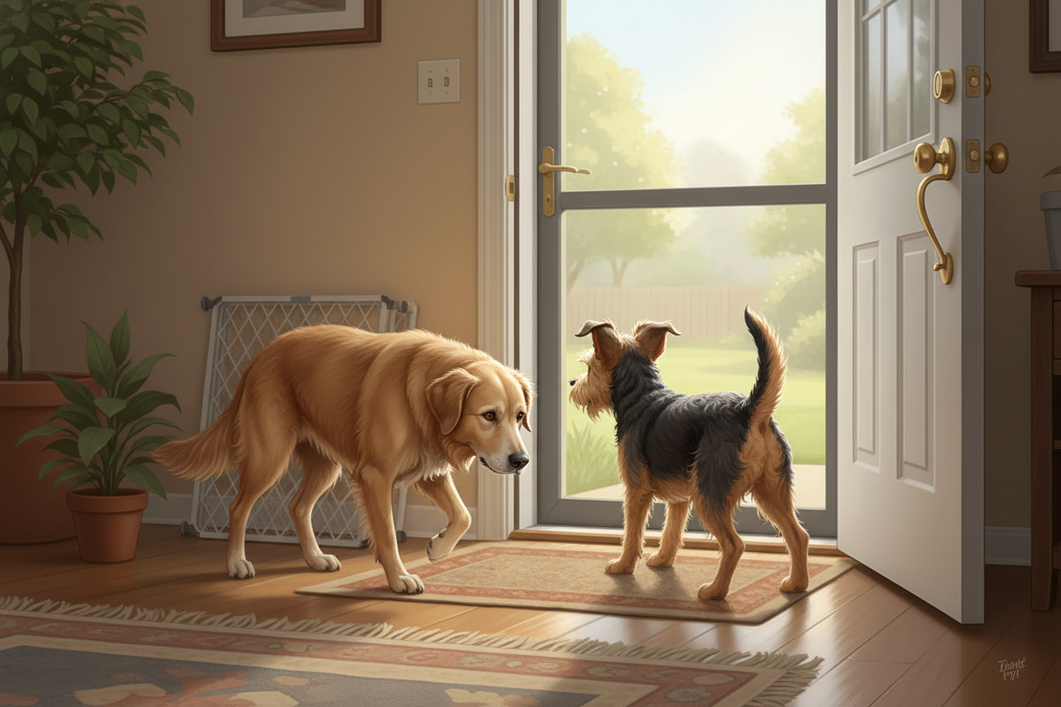 Why Senior Dogs and Newly Adopted Dogs Have Different Escape Risk Profiles