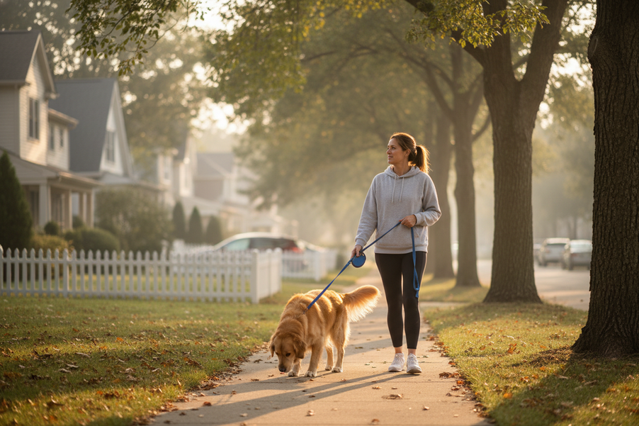 What Does Your Morning Walk Routine Reveal About Your Dog's Personality?