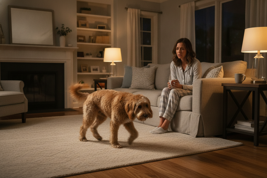 What Sudden Activity Spikes in Normally Calm Dogs Indicate About Stress or Illness