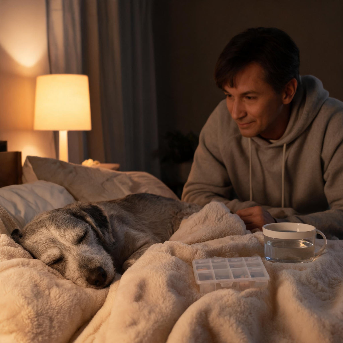 Should You Wake a Senior Dog for Medication, or Let Them Sleep?