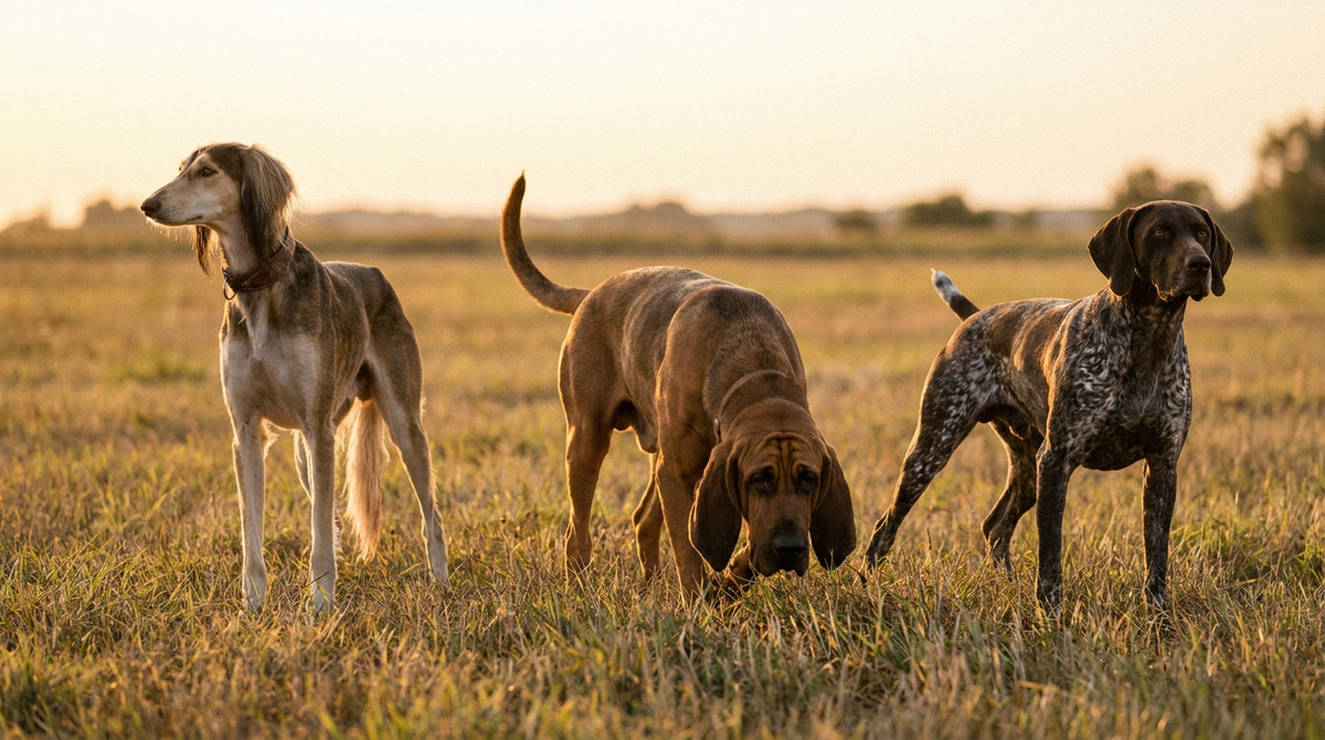 What Is the Real Difference Between Sighthounds, Scent Hounds, and Versatile Hunting Dogs?