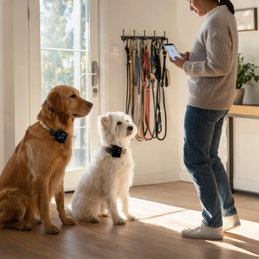 How Pet GPS Trackers Support Multiple Dogs on One Account With Separate Fences and Custom Alerts