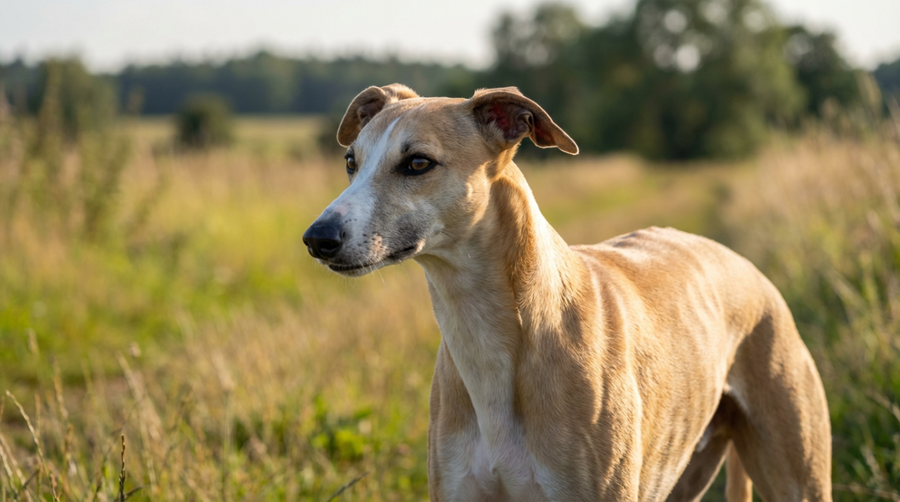 DBDD GPS dog tracker attached to harness while owner practices recall in park