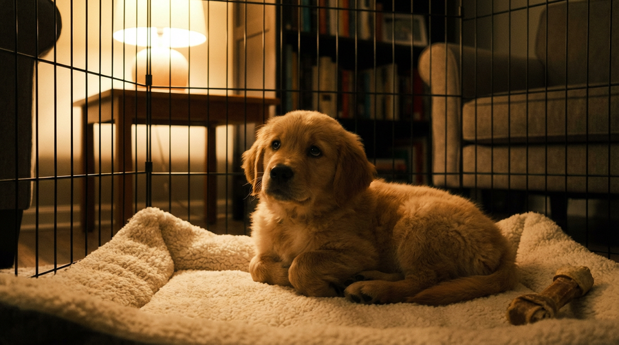 Why Is My New Puppy Crying All Night? A Week-by-Week Sleep Training Timeline
