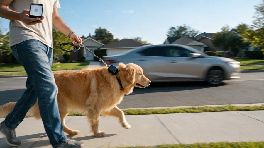 How GPS Dog Trackers Tell Whether a Dog Is Walking or Being Carried in a Vehicle