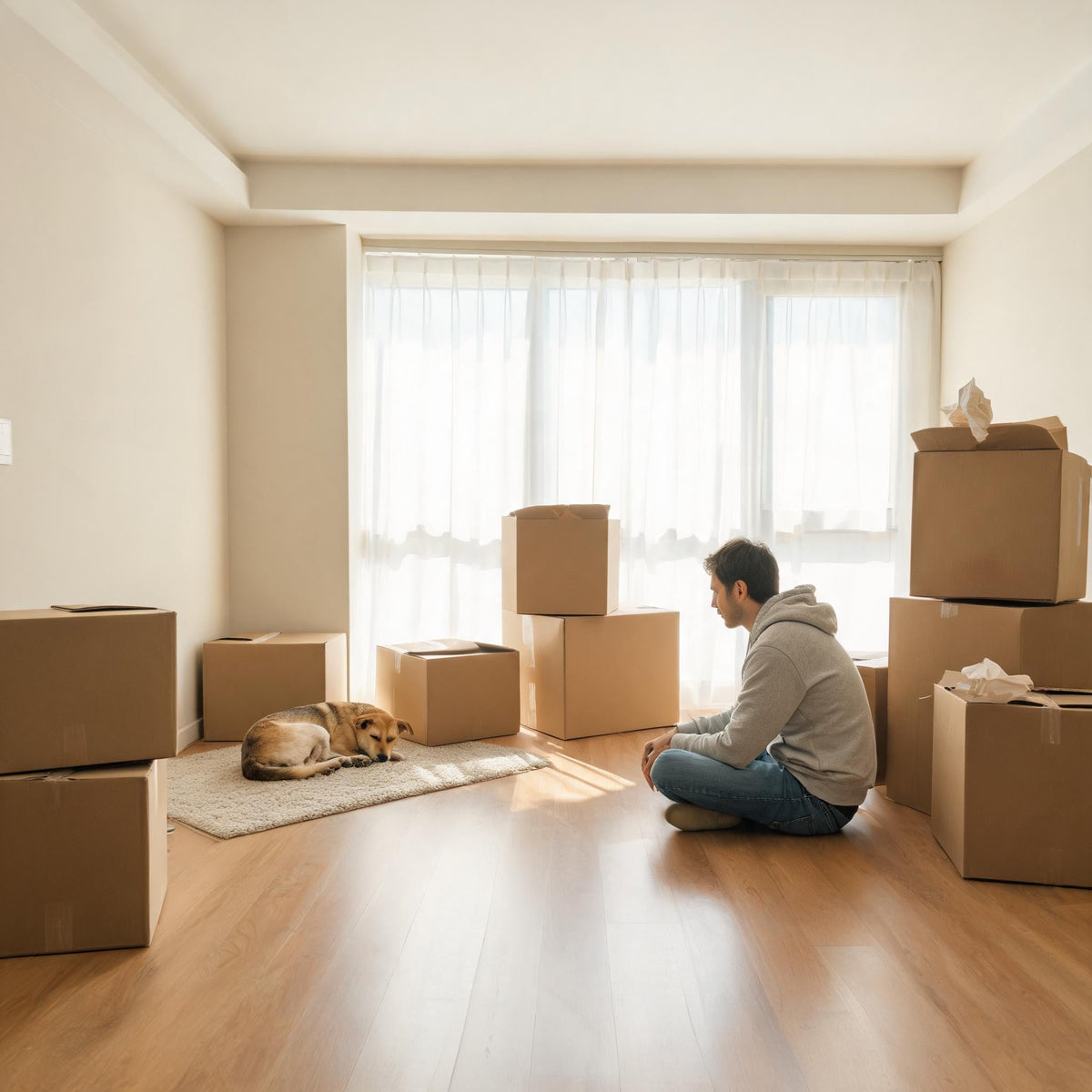 Why Your Dog Seems Withdrawn After Moving and How Pet GPS Trackers Can Support a Safer Adjustment