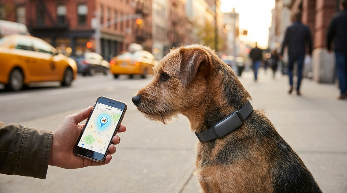 How Can You Use a Tracker to Quickly Find Your Dog After It Goes Missing in an Unfamiliar City?