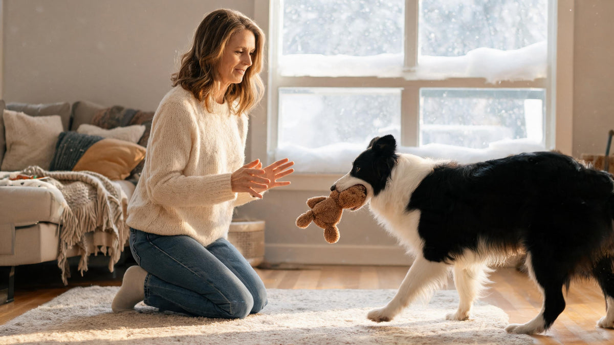 How to Tire Out a Herding Breed Indoors When It’s Too Cold to Go Outside
