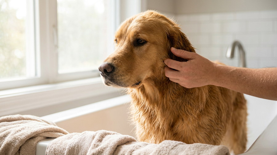 Why Does My Dog’s Coat Feel Greasy Even After Bathing?