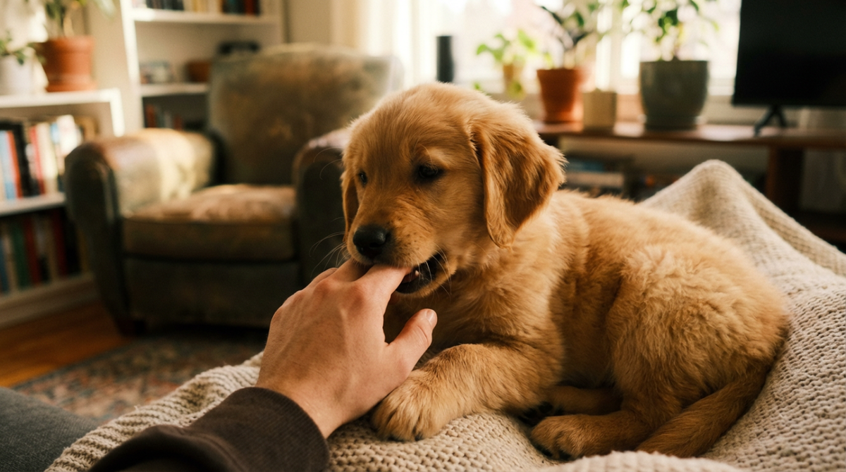 Why Is My Puppy Biting Me So Much? Understanding Mouthing vs. Aggression in the First 3 Months