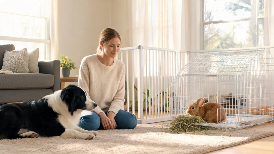 Can a High-Prey-Drive Dog Ever Truly Relax Around Rabbits? A Pet Safety Guide for Real-World Homes