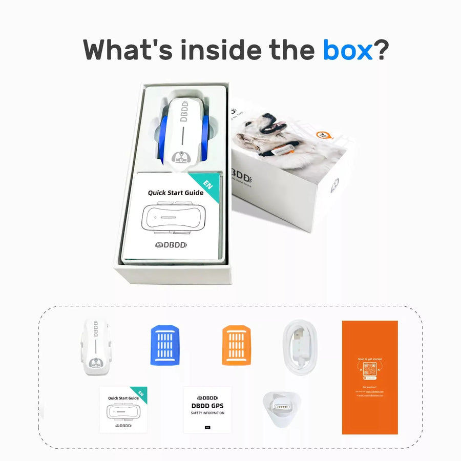 DBDD GPS Tracker for Dogs（D5） - DBDD GPS Tracker for Dogs（D1） - DBDD