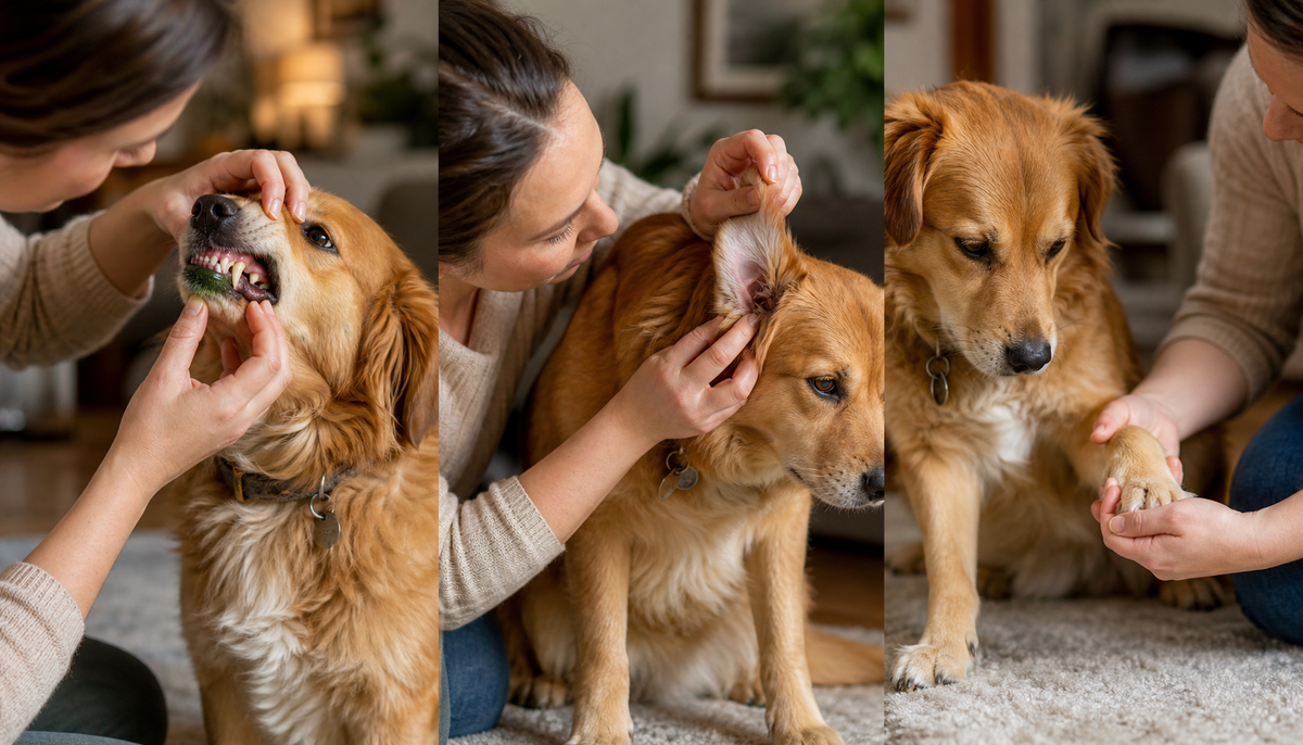 Small Mouth, Ear, and Paw Routines That Keep Bigger Dog Care Problems From Sneaking Up