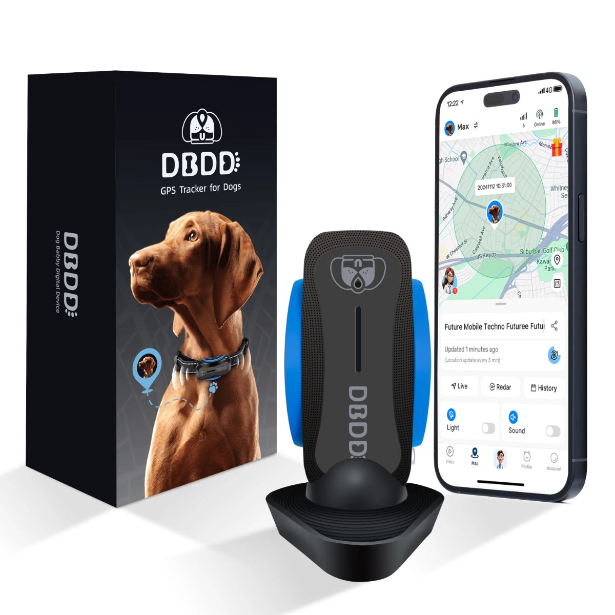 DBDD GPS Tracker for Dogs（Limited-time offer）