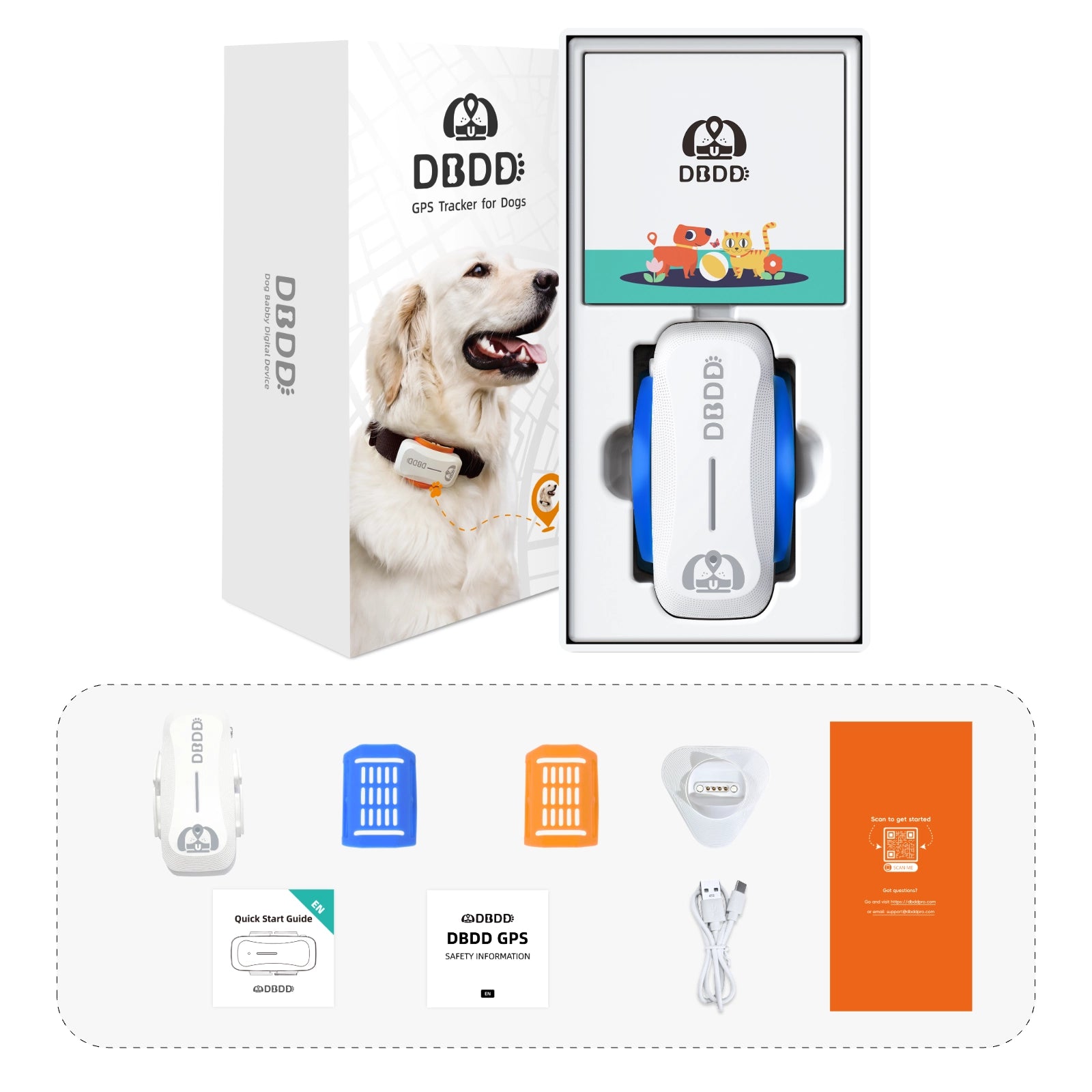 DBDD GPS Tracker for Dogs（Limited-time offer）