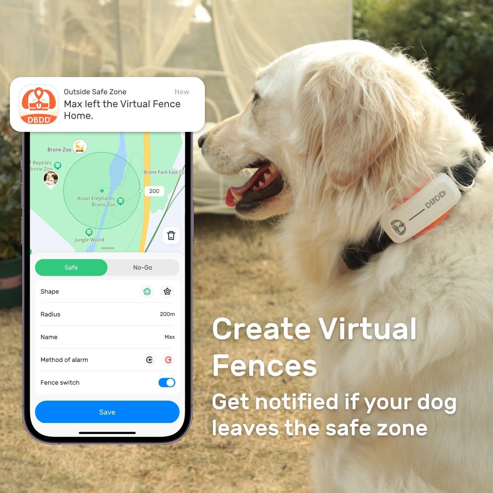 DBDD GPS Tracker for Dogs（PRO） - DBDD